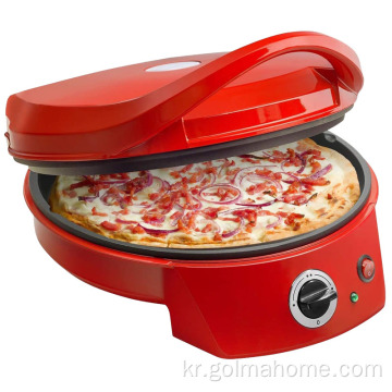 다기능 피자 오븐 180도 열기 그릴 철판 조절 가능한 온도 전기 피자 메이커